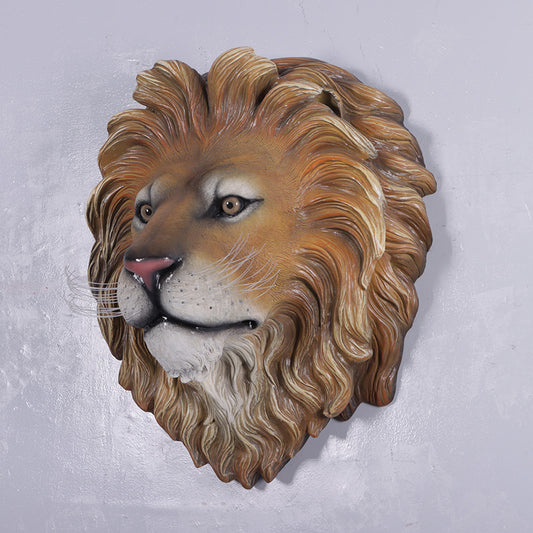 Lion Kings Head Life Size Statue