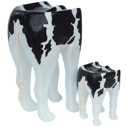 Cow Animal Stool Life Size Statue