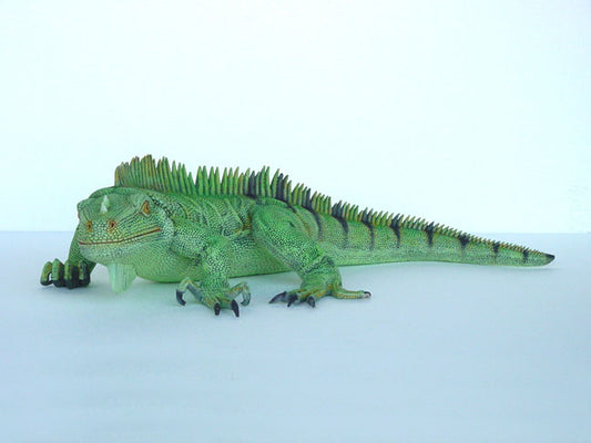 Green Iguana Life Size Statue