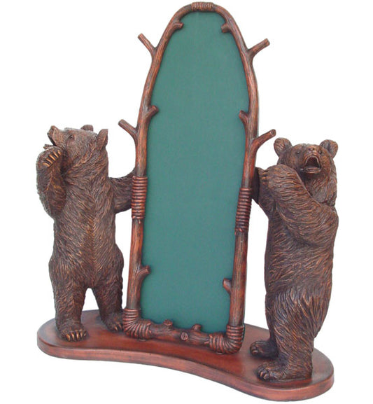 Bears with Advertising Board Life Size Statue