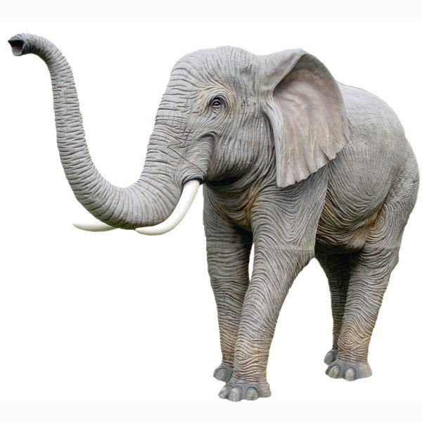 Elephant Life Size Statue