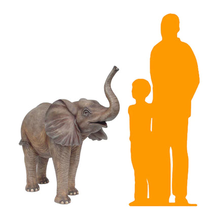 Elephant Standing Statue