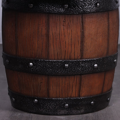 Barrel Table Statue