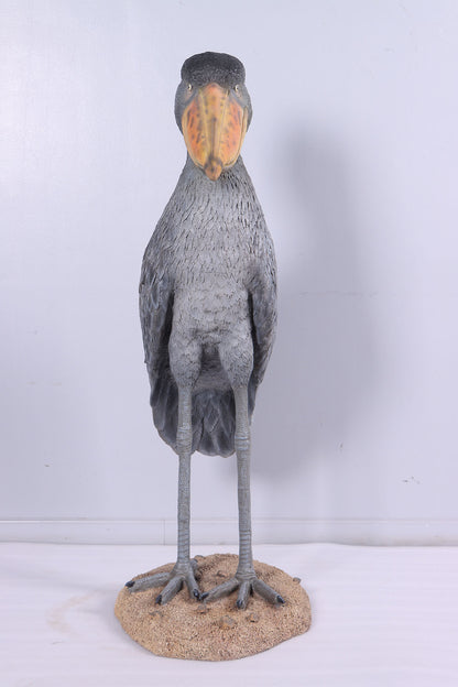 Shoebill Stork Life Size Statue