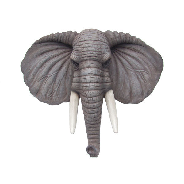 Elephant Head Life Size Statue