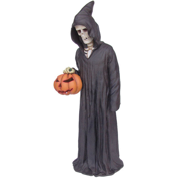Soul Taker with Pumpkin Life Size Statue