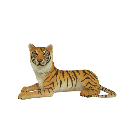 Tiger Lying Life Size Statue