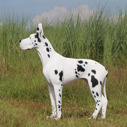 Great Dane Dog Standing Life Size Statue