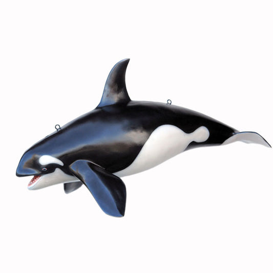Baby Orca Whale Life Size Statue