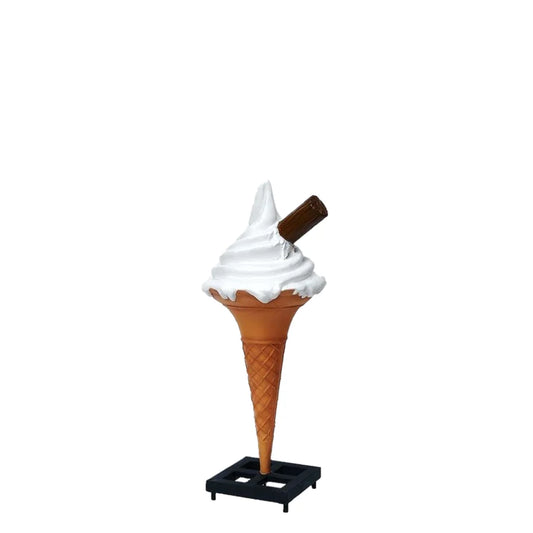 Soft Serve Ice Cream Over Sized Statue