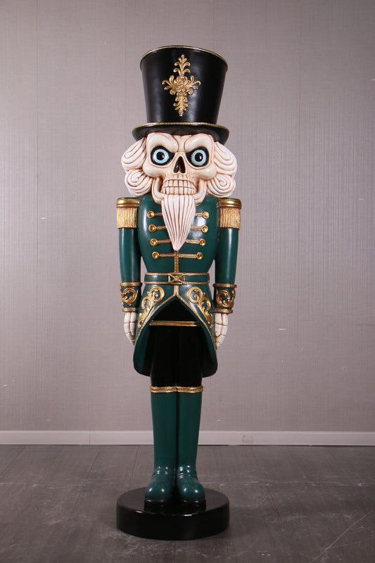 Scary Skeleton Nutcracker Life Size Statue