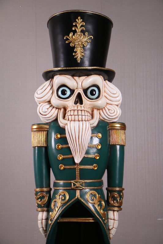 Scary Skeleton Nutcracker Life Size Statue