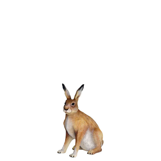 Hare Rabbit Sitting Life Size Statue