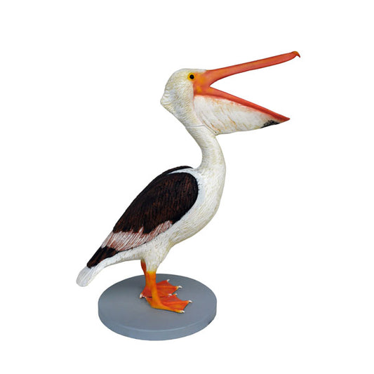 Pelican Male Standing Life Size Statue