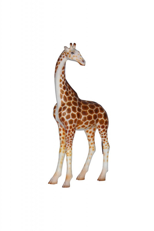 Baby Giraffe Mini Life Size Statue