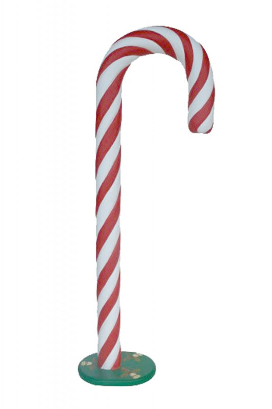 Christmas Candy Cane Life Size Statue