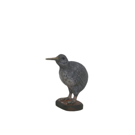 Young Kiwi Bird Head-Up Life Size Statue
