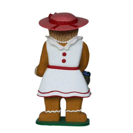 Gingerbread Woman Life Size Statue