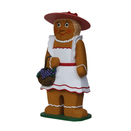 Gingerbread Woman Life Size Statue