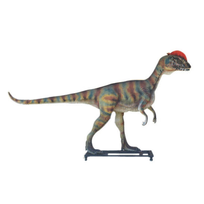 Dilophosaurus Dinosaur Life Size Statue