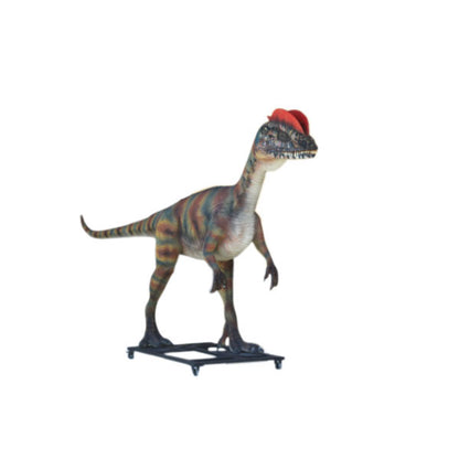 Dilophosaurus Dinosaur Life Size Statue