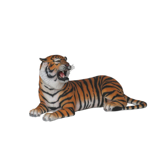 Tiger Lying Life Size Statue