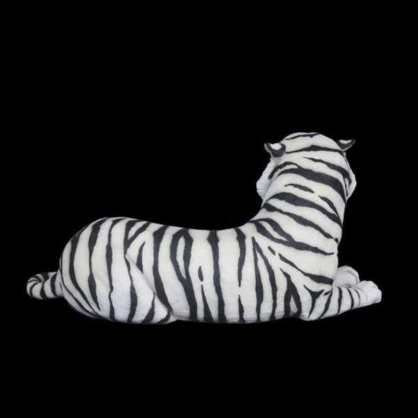 Siberian Tiger Lying Life Size Statue