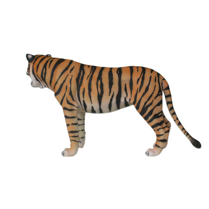 Tiger Gazing Life Size Statue