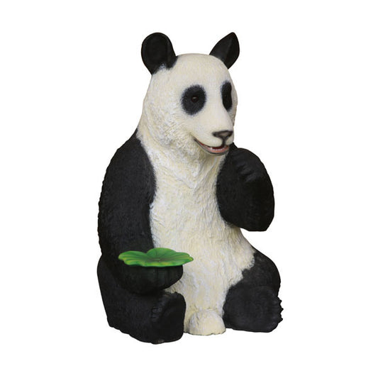 Panda Seat Life Size Statue