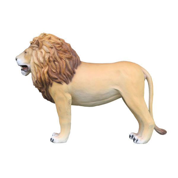 Lion Standing Life Size Statue