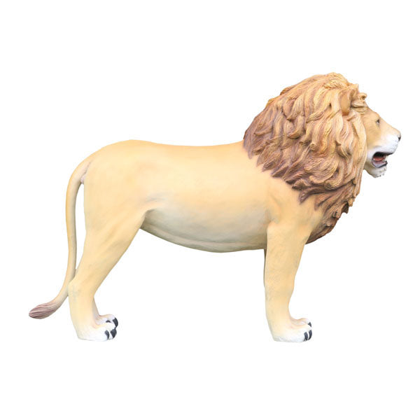 Lion Standing Life Size Statue