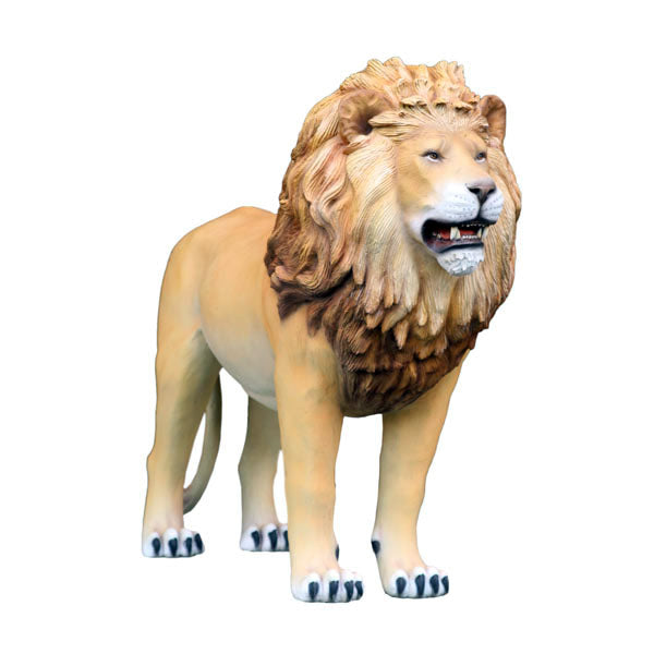 Lion Standing Life Size Statue