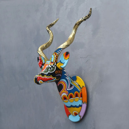 Pop Kudu Head Life Size Statue