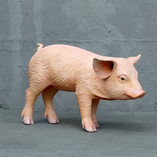 Chubby Piglet Life Size Statue