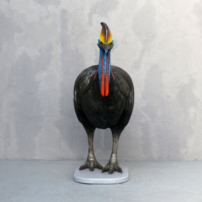 Cassowary Bird Female Life Size Statue