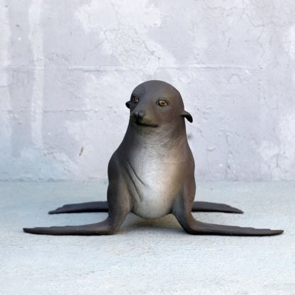 Baby Fur Seal Life Size Statue