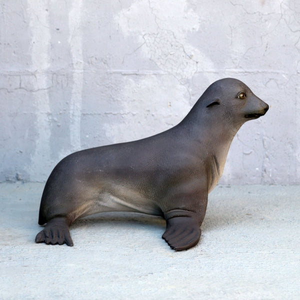 Baby Fur Seal Life Size Statue
