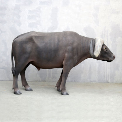 African Buffalo Life Size Statue