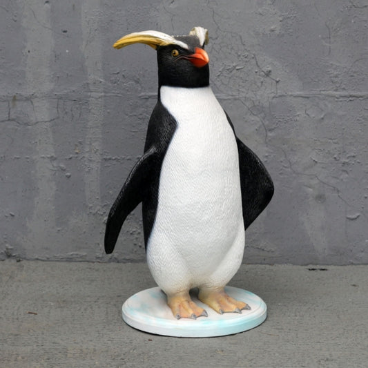 Rock Hopper Penguin Life Size Statue