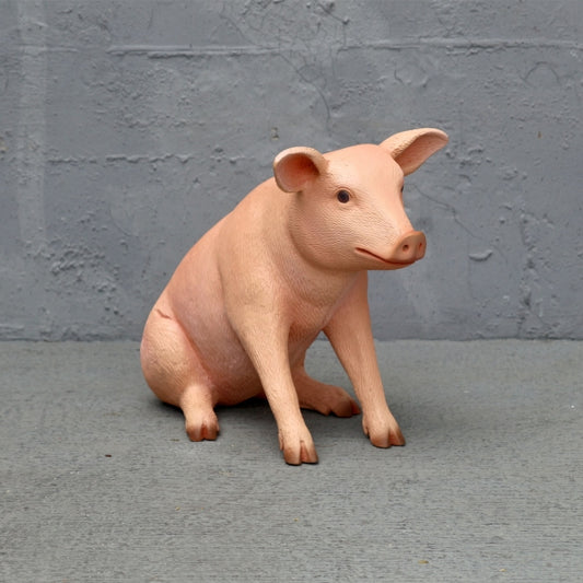 Piglet Sitting Life Size Statue