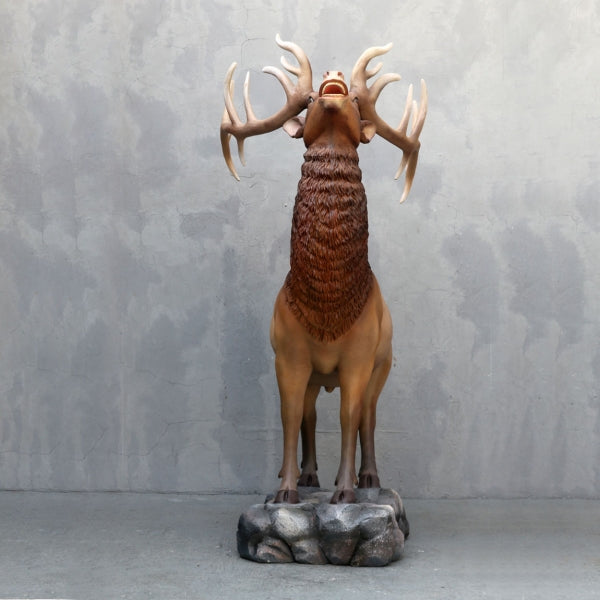 Elk Life Size Statue