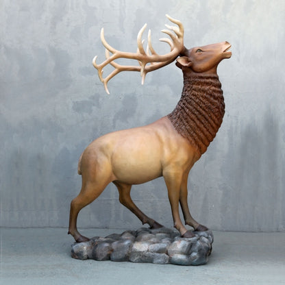 Elk Life Size Statue