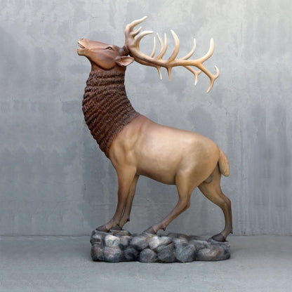 Elk Life Size Statue