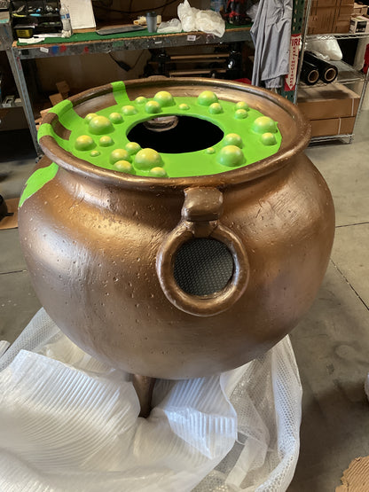 Witch Cauldron Photo Op Statue