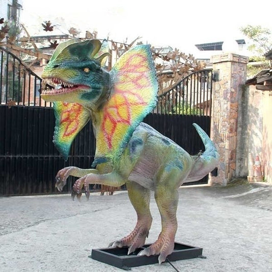 Dinosaur World Decoration Mechanical Dinosaur Dilophosaurus