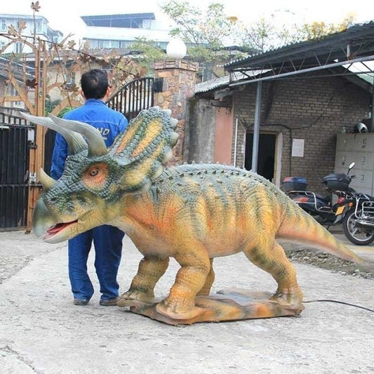 Animatronic Baby Triceratops Dinosaur