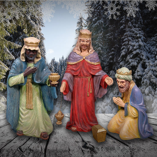 Kings (set of 3) Life Size Statue