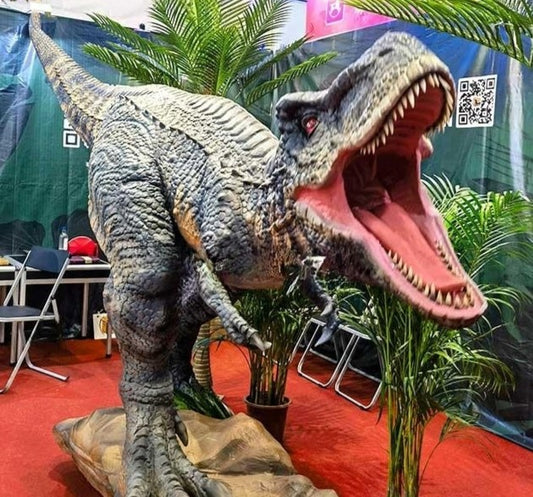 Roaring T-Rex Dinosaur Animatronic