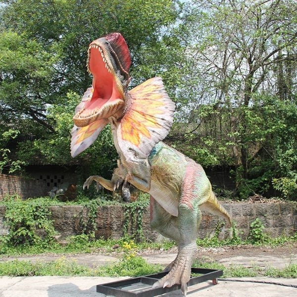 High-End Life-Size Animatronic Dinosaur Dilophosaurus