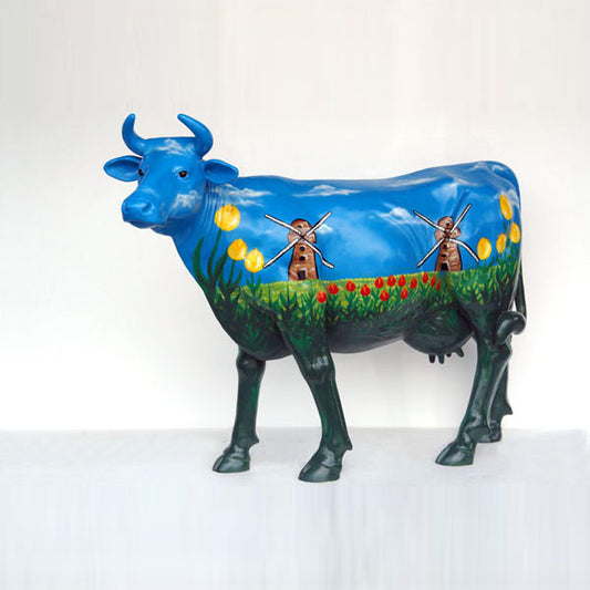 Holland Cow Life Size Statue